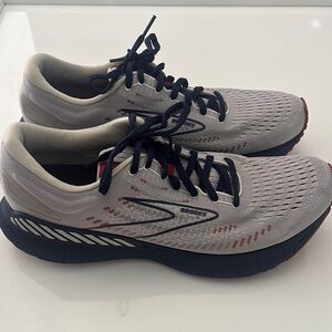 Brooks, Like New -  Men's Gray and Blue Running Shoes